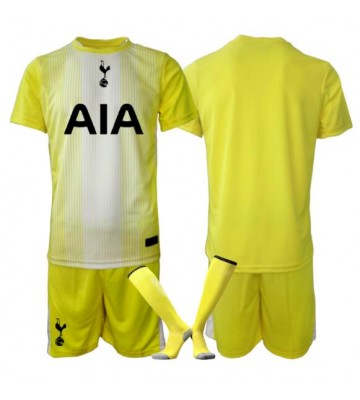 Tottenham Hotspur Målvakt Tredje Kläder Barn 2025-26 Kortärmad (+ Korta byxor)